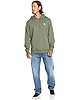 Quiksilver Fleece sweater BASIC HOODIE YOUNG Men's Green XXL #5