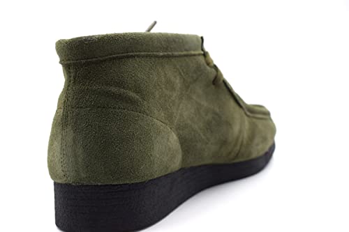 NEKTA /ke'nekt/ Brooklyn Wallabees for Men - Men's High-Top Casual Boots - Dessert Boots4