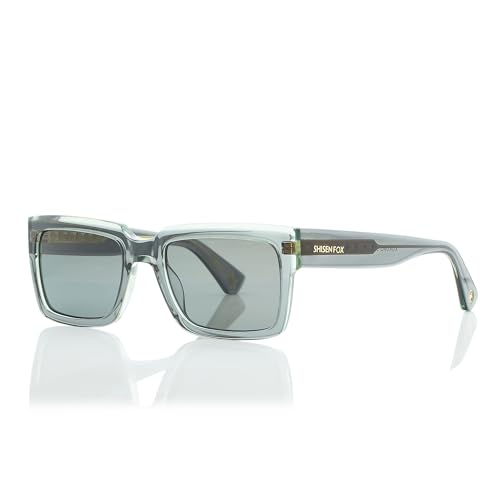 Image of Shisen Fox KOKORO Polarized 2.0 Unisex Sunglasses | Stylish Rectangular Design | Polarized Lenses | Premium Acetate Frames | Sunglasses for Men | Superior Comfort