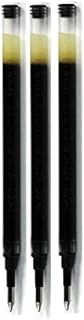 Pilot Pen G207 Black Gel Ink Refill Replacement Spare For G2, AlphaGel, G23, G2ex, Gel-X, Begreen G-Knock, ExecuGel & B2P Ballpoint Pens BLS-G2-7 (Pack Of 3)