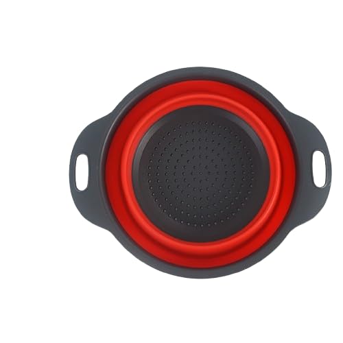 Silicone Pieghevole Cestino di Scarico Frutta Verdura Cestino di Lavaggio Pieghevole Setaccio Insieme Pieghevole Scolapasta Cucina Strumento di Conservazione