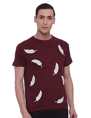 Image of TLF Men's Printed Premium Cotton Regular Fit T-Shirt