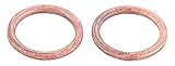 New Winderosa Exhaust Gasket Kit 823002 for Yamaha TT350 1986 1987, TY350 1985 1986, XJ650 1980 1981 1982 1983, XT350 1985 1986 1987 1988 1989 1990 1991 1992 1993 1994 1995 1996 1997 1998 1999 2000