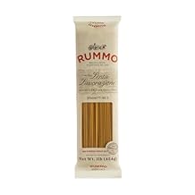 Rummo Spaghetti Pasta N.3 - معكرونة السباغيتي المعكرونة ، معكرونة القمح القاسي ، المعكرونة الرقيقة ، المعكرونة الإيطالية ، المعكرونة الجافة - 16 أونصة عبوة من 20