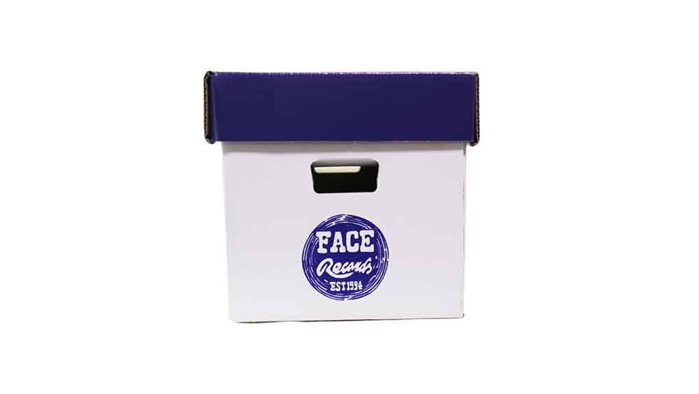 ☆廃盤☆ FACE RECORDS /7インチ WOOD BOX ハンドメイド ☆廃盤