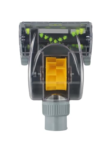 NINMORTH Hoppipola - Spazzola per rimuovere peli di animali domestici in plastica, per aspirapolvere, spazzola turbo da 32 mm 35 mm, per divani e tappezzeria, grigio