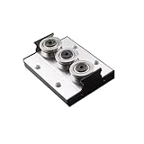 Guide a rulli incrociati Carrello scorrevole a doppio asse integrato SGB10 SGB15N SGB/20N/20/25N/35 + 3 ruote(SGB35)