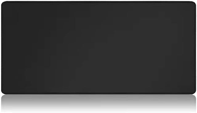 Bimormat Large Gaming Mouse Mat, Extended Size Mouse Pad 600 x 300 x 2mm, XL Mouse Mat Desk Mat, Anti-Fray Stitched Edges, Non-slip Rubber Base, Improved Precision and Speed, Black