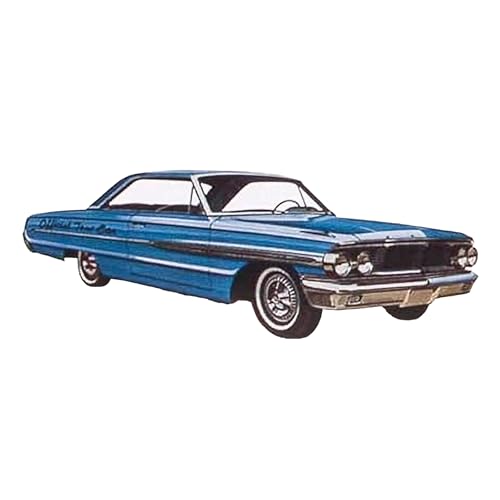 Kit de modelo 1:25 AMT Cal Drag Combo 1964 Galaxie y Trailer