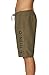 O'NEILL Men's 21 Inch Solid Boardshorts - Water Resistant Swim Trunks for Men with Quick Dry Stretch Fabric and Pockets,Military Green-31