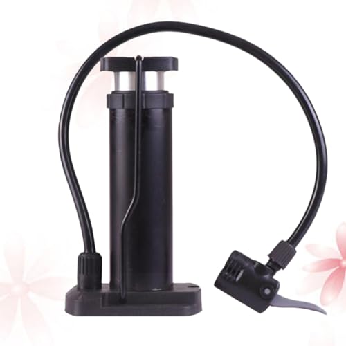 Happyyami 1Pc High Pressure Foot Pump for Bikes and Electric Vehicles Portable Tire Inflator with Pressure Gauge Durable and Construction Lightweight Design for Easy Carrying