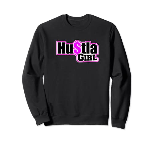 Logotipo de HustlaGirl Sudadera