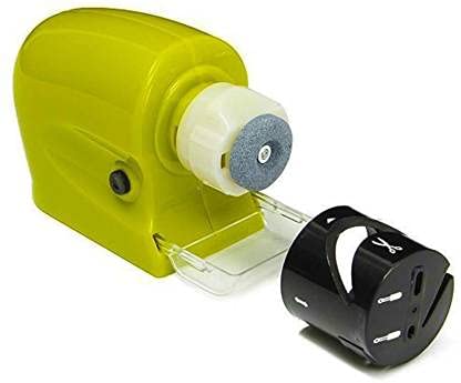 Bholenath Enterprise Electric Knife Sharpener Motorized Sharpening Power Sharpener Precision Scissors Sharp Tool Home Kitchen Electric Grind Machine Electric Knife Sharpener