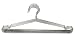 Zicome Set of 10 - Overstretches Stainless Steel Chrome Clothes Coat Shirt Hangers Metal Wire Hangers Heavy Duty Hanging Hanger Organizer