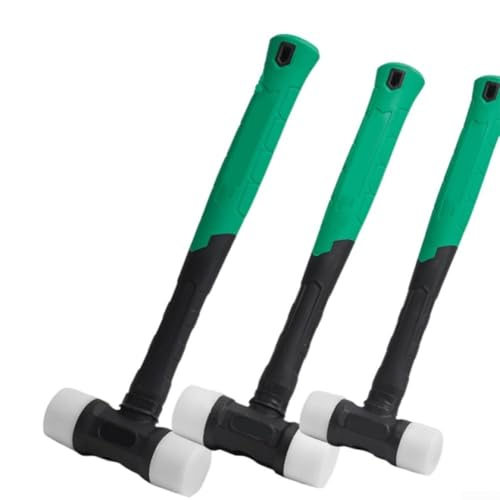 Martillo de goma eficiente diseñado para baldosas y nivelar suelos, complemento perfecto para tus herramientas de mejora del hogar (38 mm)