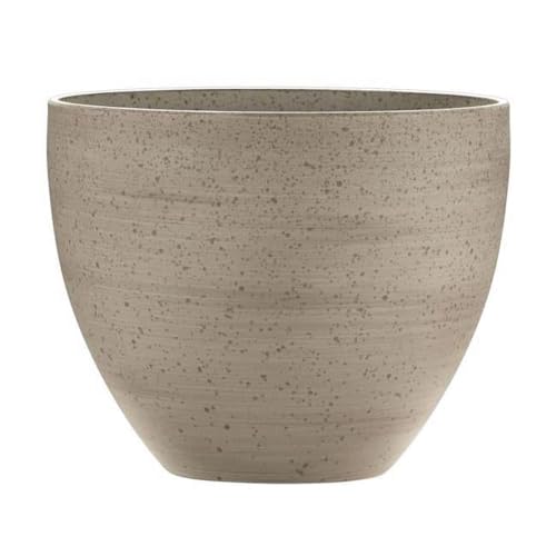 212 Main 7.5 x 9 in. Southern Patio Resin Whitestone Planter