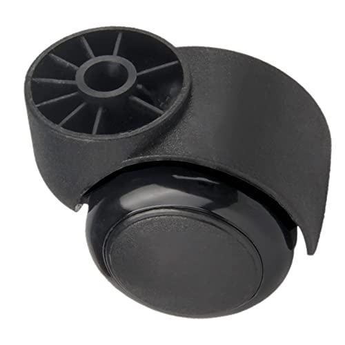 Laerper 2 Inch Stemless Caster,5Pcs Black Silent Furniture Casters， Heavy Duty Office Chair Casters For Chairs To Replace Mats,Replacement Swivel Accessories #TOP1