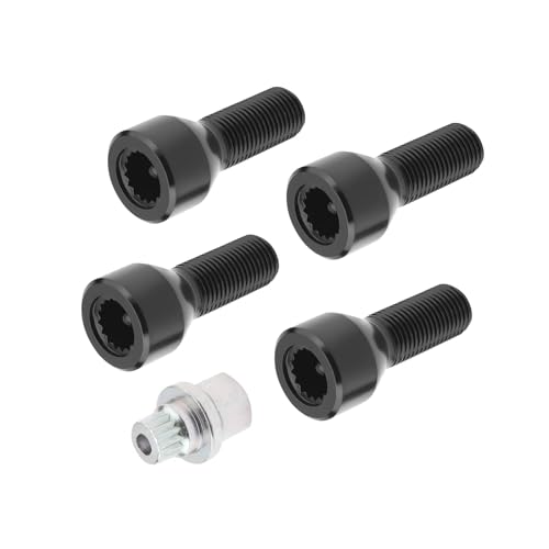 Pernos de rueda M14x1.5mm de alta resistencia para BMW Serie 7 E65 E66 juego antirrobo
