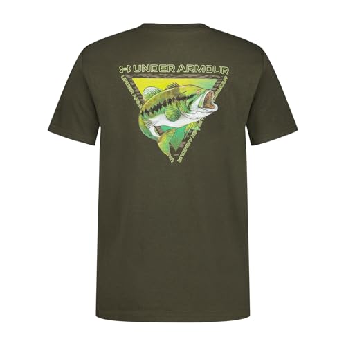 Image of Under Armour Boys' Short Sleeve Graphic T-Shirt, Soft & Comfortable, Outdoor Collection