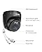 ZOSI C220 4Pack 4MP 2.5K QHD Add-On PoE IP Camera Outdoor, 1440p Surveillance Outdoor Camera to Home Security System, Only Work with ZOSI PoE NVR, 100ft Night Vision, AI Human Detection, One-Way Audio