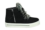  Botin Plano Negro 48551 (39 EU, Negro)
