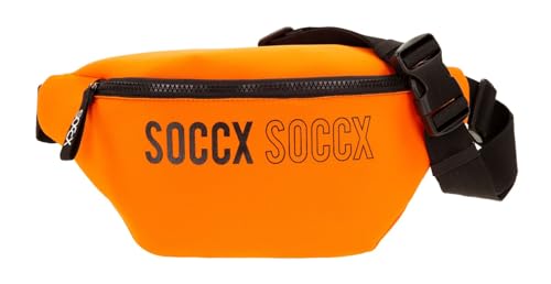 Sac Banane Orange SOCCX Layla Belt Bag : Sac à épaule bandoulière tendance