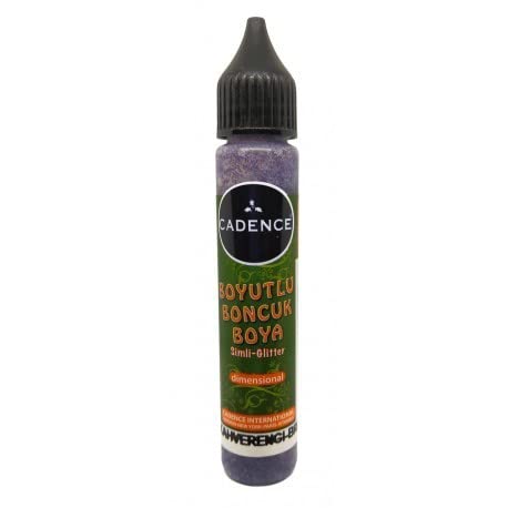 Cadence Pintura Glitter Dimensional Marron DIP464
