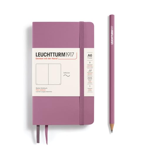 LEUCHTTURM1917 Carnet couverture souple A6 123 pages numérotées