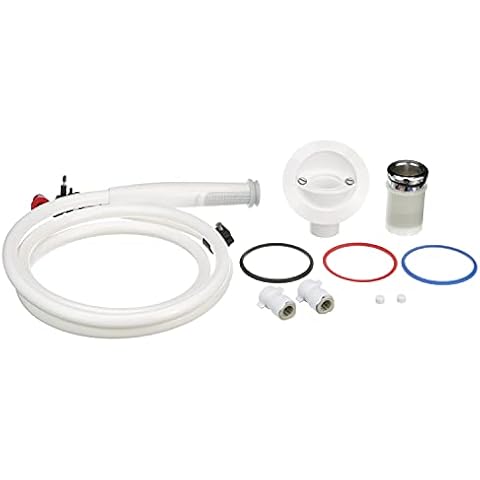 Whale DS0006 Twist® Deck Shower, Hot and Cold Water with Integrated Temperature and Flow Controls White Cover