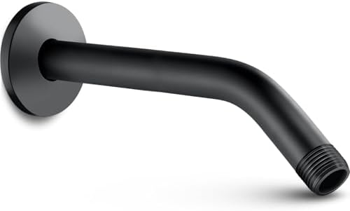 hansgrohe Extended Length 9-inch Modern Showerarm in Rubbed Bronze 