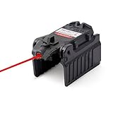 ✔ Mayor precisión: la mira láser de punto rojo se ajusta al viento y la elevación para disparos diurnos y nocturnos. Es antivibración, a prueba de niebla y resistente a los golpes.
