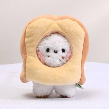 Amazon.co.jp: ぬい服 10cm ぬいぐるみ用 着せ替え 食パン 着ぐるみ