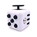 GreenBee Cubo Antiestres Niños Adultos - Fidget Toy Anti Estrés - Juguetes Antiestres con 6 Módulos Relajantes - Figet Toys Juguetes para Adultos Adolescentes y Niños - Blanco
