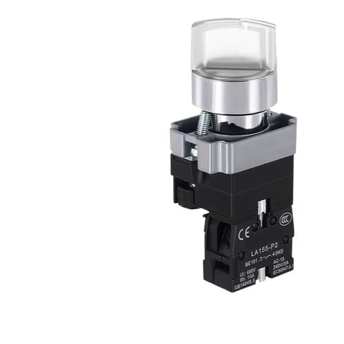 Interrupteur d'alimentation marche/arrêt 22mm bouton rotatif 12V self-reset