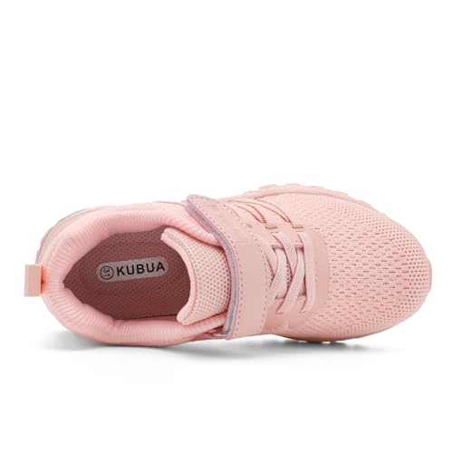 Image of KUBUA Kids Sneakers Lightweight Boys Girls Tennis Shoes | Breathable, Comfortable, Non Slip, Easy to Put On, Running, Walking, Gym, School, Daily Play, Toddler