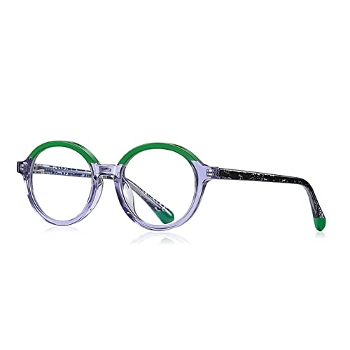 Lunettes rondes anti-lumière bleue enfants contre le mal de tête sur ordinateur