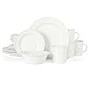 Marthastewartcliffieldhighfired16pieceporcelainchipandscratchresistantplatesbowlsandmugsdinnerwaresetservicefor4white  Urban Country Home Decor Martha stewart cliffield high fired 16 piece porcelain chip and scratch resistant plates bowls and mugs dinnerware set service for 4 white  urban country home decor