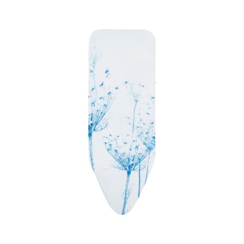 Image of Brabantia Size C (49 x 18 inches) Replacement Ironing Board Cover with Durable Foam Layer (Cotton Flower) Easy-Fit, 100% Cotton