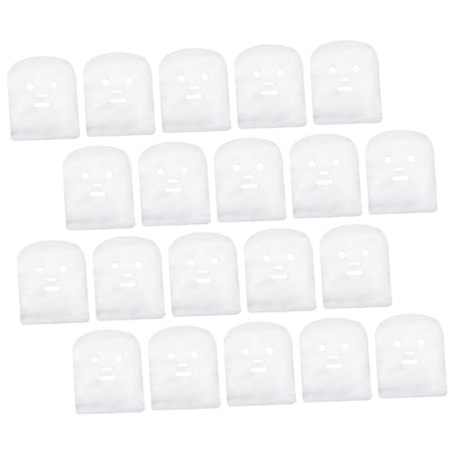 BELLIFFY 100 piezas Mascarilla Facial de Gasa Desechable para Spa Fuerte Absorción de Agua Ayuda Eliminar Impurezas y Mantiene la Piel Hidratada y Firme