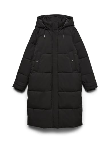 VERO MODA Damen Wintermantel Margaret schwarz L