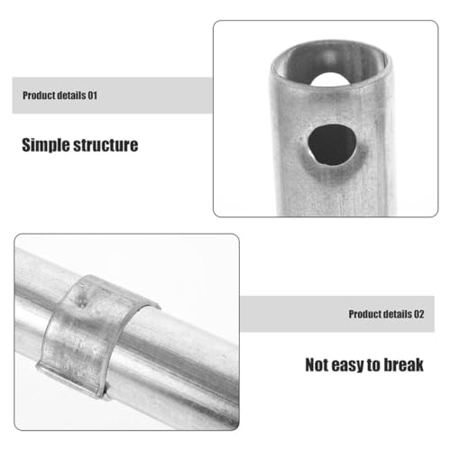 Accessoires pour Échafaudage Mobile et Charnières à Souder 4pcs