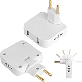 【Lot de 2 pratique pour voyage et maison】Ce lot comprend deux adaptateurs prise plate avec usb, compacts et faciles à transporter, parfaits pour couvrir plusieurs pièces ou pour les voyages à l’hôtel au travail ou en déplacement professionnel, une solution pratique pour garder ses appareils connectés partout