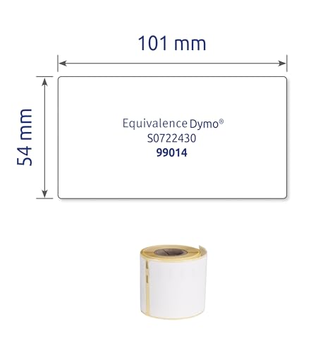Étiquettes Avery AS0722430 : rouleau adhésif permanent pour adresse 101 x 54