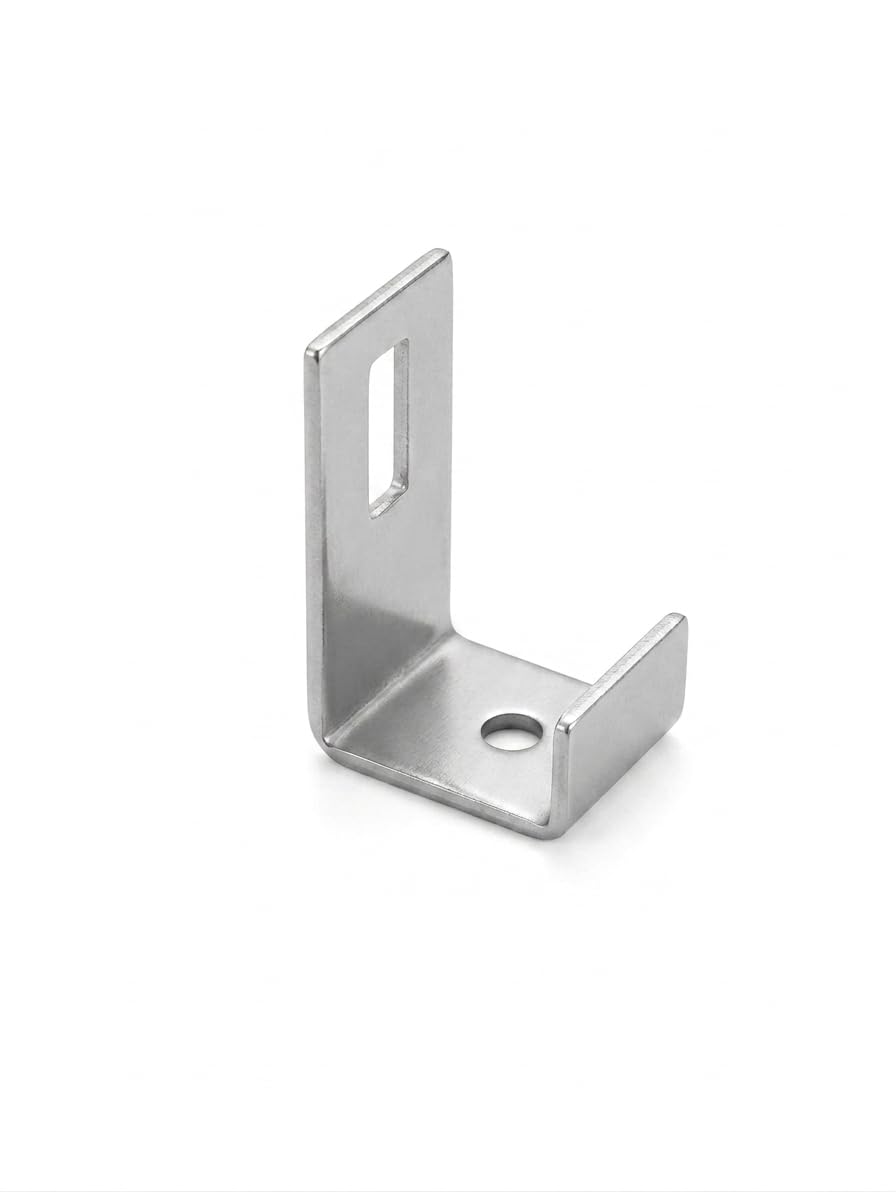 SAWS Heavy Duty Metal L-Shape Support Brackets, Iron, Silver, 40mm x 25mm x 15mm, 100 Grams, Galvanized Finish, 12 Count-image-9