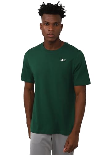 Image of Reebok Men's Solid Regular Fit T-Shirt