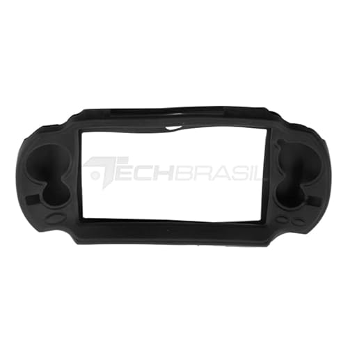 Capa Protetora Silicone Para PS Vita 1000 Fat Preto