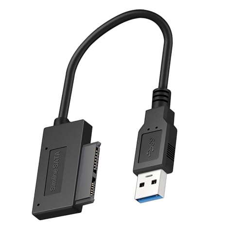 Cable Adaptador USB 3.0 a SATA 7+6 Pin para Laptop miniatura 2