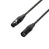 Adam Hall Cables 5 STAR MMF 1000 - Microphone Cable | Neutrik® XLR female x XLR male | 10 m