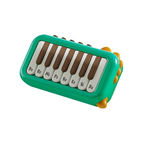 Mini piano électronique vert à offrir pour initier les enfants à la musique