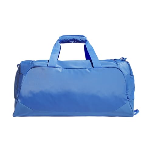 Image of adidas Defender 5 Duffel Bag for Sports, Gym and Travel, Ray Blue /White, OSFA